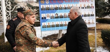 Զինվորական դատախազ Գրիգոր Էլիզբարյանն այցելել է Վազգեն Սարգսյանի անվան ռազմական համալասարան