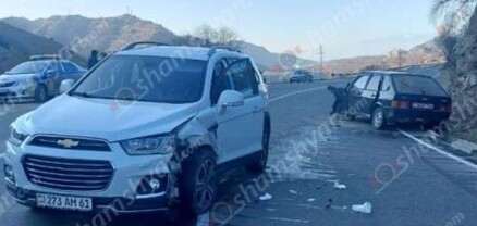 Վայոց Ձորում բախվել են Չինաստանի 34-ամյա քաղաքացու Chevrolet-ն ու VAZ 2109-ը․ կա վիրավոր․ shamshyan.com