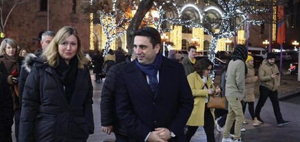 «Ֆրանսիայի ԱԺ նախագահի հետ զբոսանք գիշերային Երևանում». Ալեն Սիմոնյան
