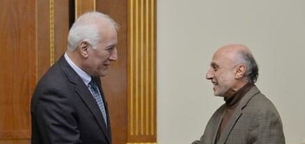 Վահագն Խաչատուրյանն ընդունել է «Հայաստանի փոքրիկ երգիչներ» երգչախմբի ղեկավար, մաեստրո Տիգրան Հեքեքյանին