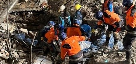 Ադիյաման քաղաքի փլուզված տարածքներում հայ փրկարարները փլատակներից դուրս են բերել 3 տուժած քաղաքացու