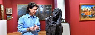 Աննա Հակոբյանն Ալմաթիում այցելել է Ղազախստանի ժողովրդական գործիքների և Պետական արվեստի թանգարաններ
