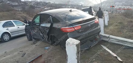 Խոշոր ավտովթար Տավուշի մարզում․ բախվել են Mercedes-ն ու BMW-ն․ shamshyan.com