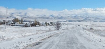 Հայաստանի մի շարք մարզերում ձյուն է տեղում․ կան փակ ճանապարհներ