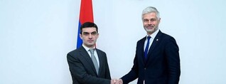Արցախի ԱԳ նախարարը և Օվերնյ-Ռոն-Ալպ շրջանի նախագահը քննարկել են Արցախի շուրջ ստեղծված իրավիճակը