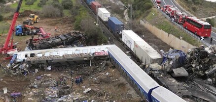 Հունաստանում գնացքների բախման հետևանքով զոհերի թիվը հասել է 57-ի