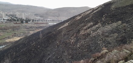 Հրազդան քաղաքում այրվել է մոտ 10 հա բուսածածկույթ