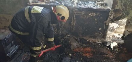 Գյումրի քաղաքում հրդեհ է բռնկվել