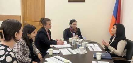Թովմասյանն ու Օլիվիա Նիհենկեն քննարկել են պատերազմի հետևանքով տեղահանված խոցելի խմբերի խնդիրները