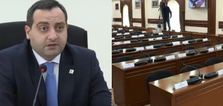 Երևանի ավագանին այսօր քաղաքապետ չընտրեց. քաղաքապետի ժ/պ-ն մենախոսում էր դատարկ դահլիճում