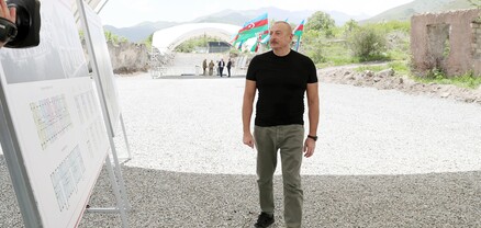 Ադրբեջանի նախագահն այցելել է օկուպացված Քարվաճառ