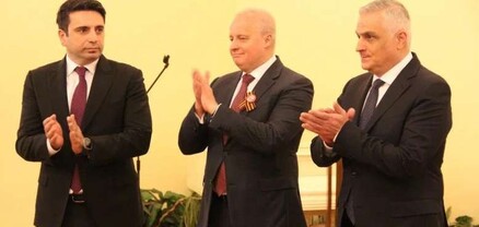 Փոխվարչապետը, ԱԺ նախագահը, 102-րդ ռազմաբազայի հրամանատարությունը օրվա առթիվ ՌԴ դեսպանատանն էին