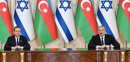 Իսրայելի նախագահն այցելել է Ադրբեջան, Ալիևը կարևորել է երկկողմ պաշտպանական փոխգործակցությունը