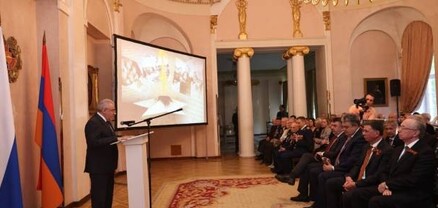 ՌԴ-ում ՀՀ դեսպանությունում տեղի է ունեցել Հաղթանակի 78-ամյակին նվիրված հանդիսավոր ընդունելություն