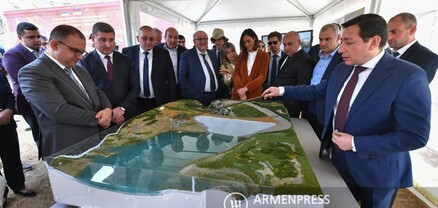 Շիրակի մարզում մեկնարկեց Կապսի ջրամբարի կառուցումը, այն կտևի 3 տարի