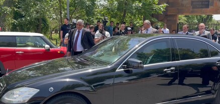 Սերժ Սարգսյանի ավտոմեքենայի «պլյոնկաները» հանվել են