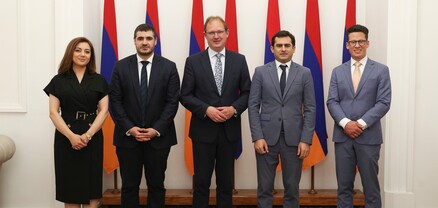 Հակոբ Արշակյանն ընդունել է Եվրոպական խորհրդարանի նիդերլանդացի պատգամավոր Բերտ-Յան Ռուիսենին