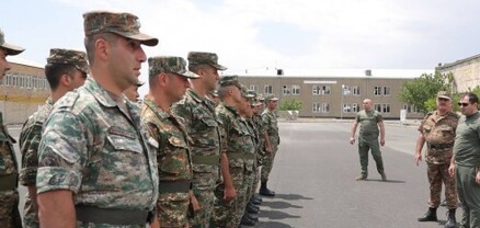 Պապիկյանը զինծառայողներին բարձր արդյունքներ է մաղթել