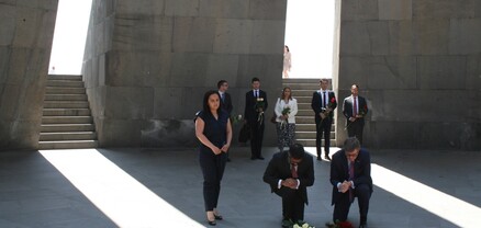 ԱՄՆ պետքարտուղարության պատվիրակությունն այցելել է Հայոց ցեղասպանության հուշահամալիր