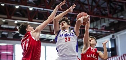 Բասկետբոլի Հայաստանի Մ16 հավաքականը գերվստահ հաղթանակ է տարել