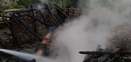 Հրդեհ՝ Տավուշի մարզի Գանձաքար գյուղում