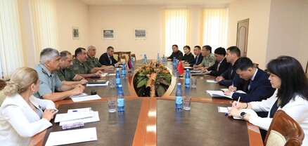 Բարձր է գնահատվել հայ-չինական համագործակցության ներկա մակարդակը, հատկապես՝ ռազմական կրթության ոլորտում