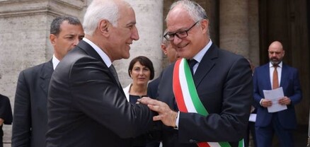 ՀՀ նախագահը Հռոմի քաղաքապետի հետ քննարկել է հայ-իտալական մշակութային կապերի խորացմանն առնչվող հարցեր