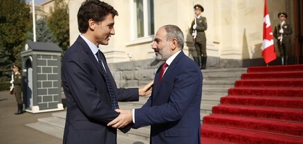 Նիկոլ Փաշինյանը շնորհավորական ուղերձ է հղել Կանադայի վարչապետ Ջասթին Թրյուդոյին՝ Կանադայի օրվա առթիվ