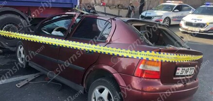 Խոշոր ավտովթար Երևանում. բախվել են Opel-ը և Foton բեռնատարը. կա վիրավոր․ shamshyan.com