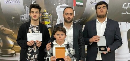 Հայ պատանիները մրցանակային տեղեր են զբաղեցրել 29th Abu Dhabi International Chess Festival մրցաշարում