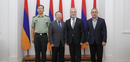 Անդրանիկ Քոչարյանը, Արմեն Խաչատրյանը հանդիպել են ՉԺՀ դեսպանի գլխավորած պատվիրակությանը