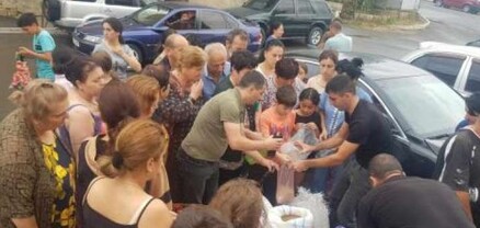 Ճարտարցիները կորկոտի ու դոշաբի երրորդ խմբաքանակն են ուղարկել Ստեփանակերտ