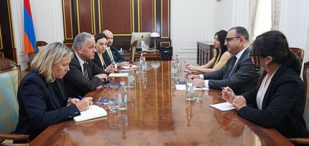 Փոխվարչապետն ընդունել է Հայաստանում ԵՄ պատվիրակության նորանշանակ ղեկավարին