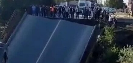 Ադրբեջանում կամուրջ է փլուզվել