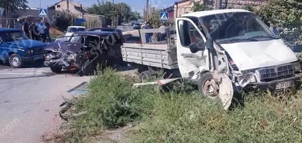 Արարատի մարզում բախվել է 3 մեքենա, կա վիրավոր. shamshyan.com