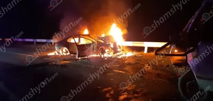 Գեղարքունիքի մարզում բախվել են Ford Transit-ն ու Toyota Camry-ն. վերջինում հրդեհ է բռնկվել. կա 1 զոհ. 3 վիրավոր․ shamshyan.com