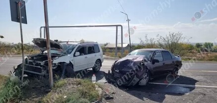 Խոշոր ավտովթար՝ Մեծամորում. կա 6 վիրավոր. shamshyan.com