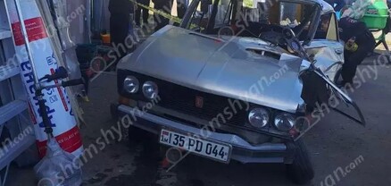 Ողբերգական ավտովթար՝ Վանաձորում. կա 1 զոհ. shamshyan.com