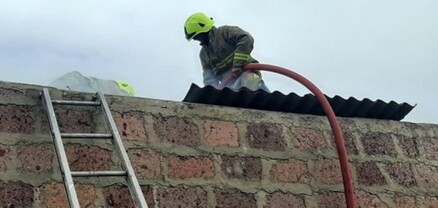 Կանիաշիր գյուղում տուն է այրվել