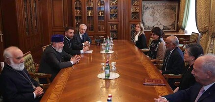 Գարեգին Բ կաթողիկոսը ընդունել է տեղեկատվական տեխնոլոգիաների ոլորտում 2022 թ. ՀՀ պետական մրցանակի դափնեկրին