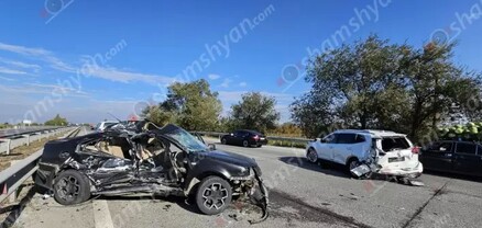 Խոշոր ավտովթար՝ Արարատի մարզում. կա 5 վիրավոր. shamshyan.com