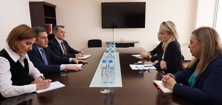 Պարույր Հովհաննիսյանը հանդիպել է ԵԽ արտաքին հարցերով կոմիտեի անդամ Վիոլա ֆոն Կրամոն-Տոբադելի հետ