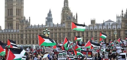 Լոնդոնում ցույց է կազմակերպվել՝ հաջակցություն պաղեստինցիների