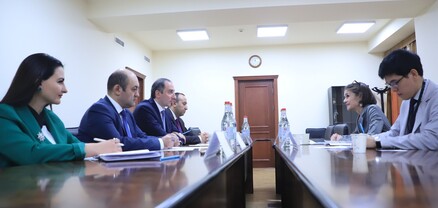 ԲՏԱ նախարար Ռոբերտ Խաչատրյանն ընդունել է Տիցիանա Բոնապաչեին