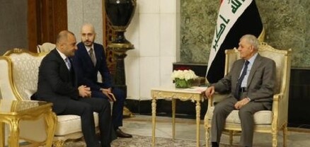 Դեսպան Միսակ Բալասանյանը հավատարմագրերն է հանձնել Իրաքի նախագահին