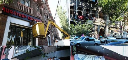 Երևանում ապամոնտաժվել է 180 ինքնակամ տեղադրված գովազդ