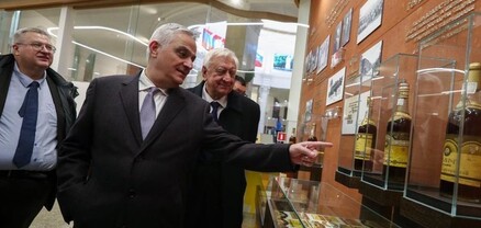 Մհեր Գրիգորյանն այցելել է ԵԱՏՄ երկրների Ժողովրդական տնտեսության նվաճումների ցուցահանդես