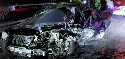 Խոշոր ավտովթար՝ Արարատի մարզում. բախվել են Mercedes-ն ու Ford Transit-ը. 6 վիրավորներն ընտանիքի անդամներ են. shamshyan.com