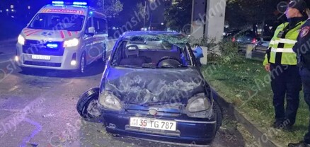 Խոշոր ավտովթար՝ Երևանում. կա վիրավոր. shamshyan.com