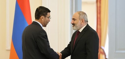 Նիկոլ Փաշինյանն ընդունել է ԱՄԷ ԱԳՆ առևտրի և տնտեսական հարցերով պետնախարարին